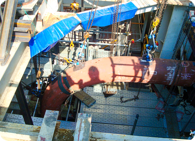 プラント設備等の管工